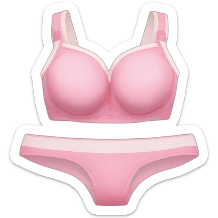 anthro rabbit young flat chest only underwear pink panties heart and pink training bra cute adorable sticker