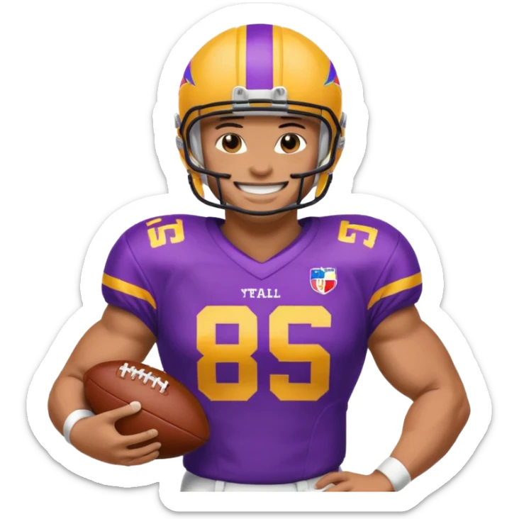 A LGBTQ American football player more LGBTQ  sticker