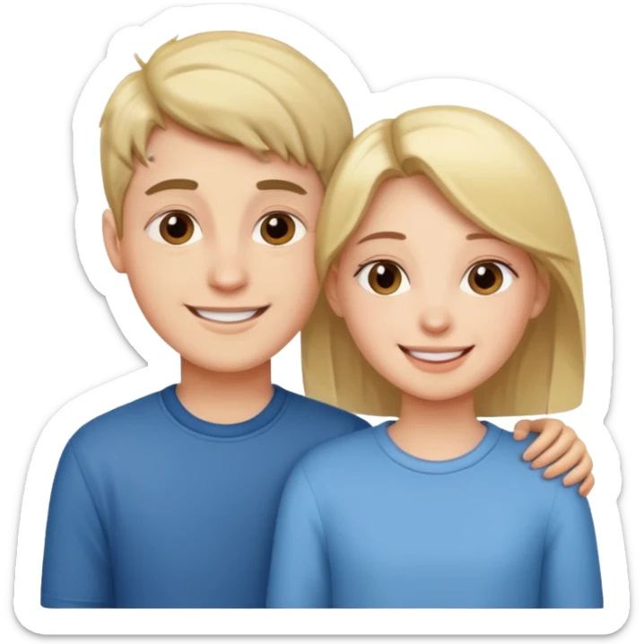 10 boy and a girl in a relationship and they are both so pretty I can’t wait for the next chapter to see  sticker