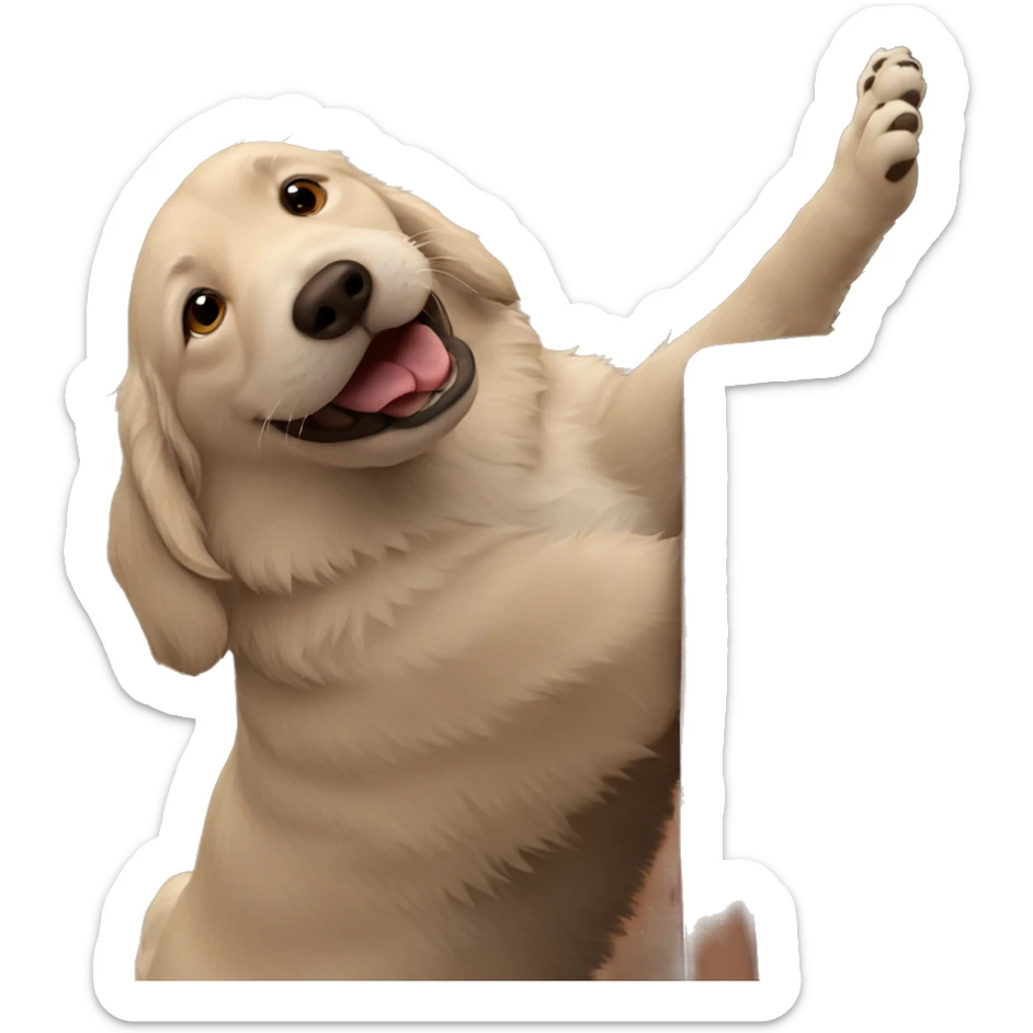 cozy indoor pet moment sticker