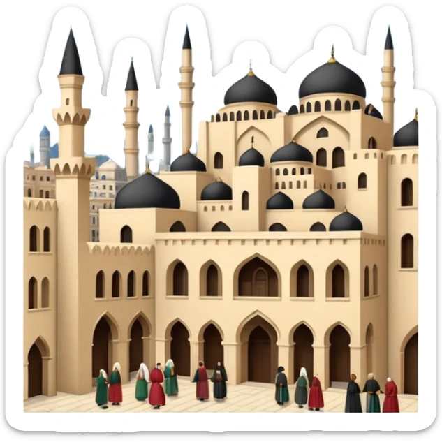 The Ottoman Empire in the year 1453The year of the Ottoman Empire 1453  sticker