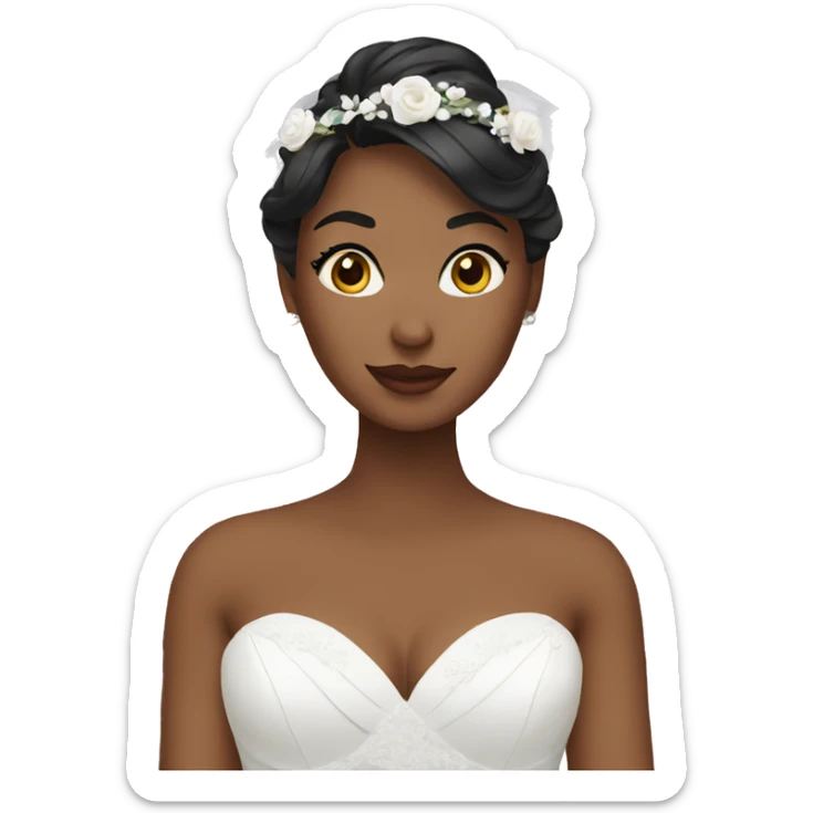 bride sticker