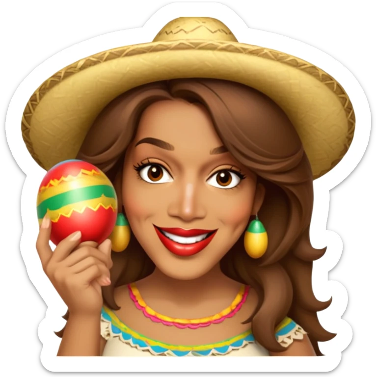 Meraca Musician sticker