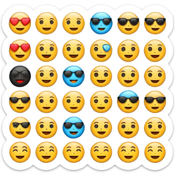 Emoji's  sticker