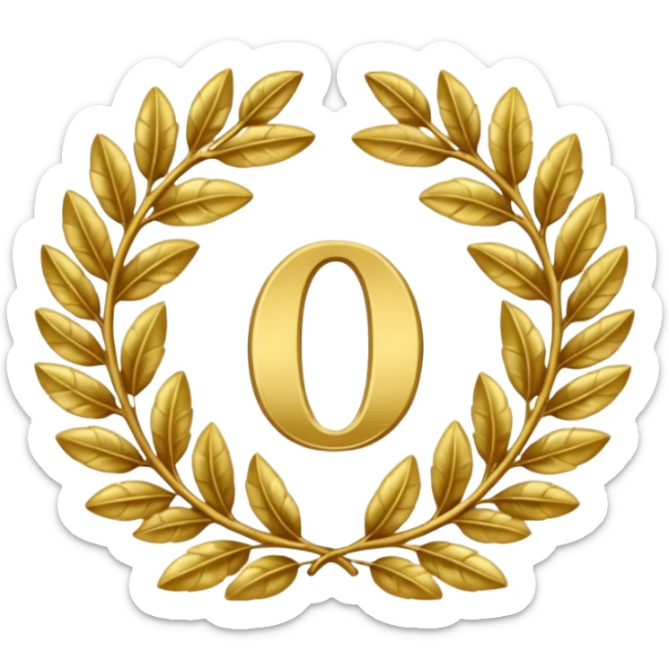 The number that took 23rd place was decorated with an imperial laurel wreath sticker