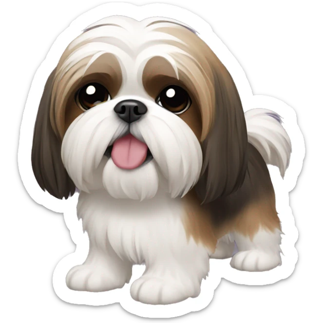 shih tzu sticker