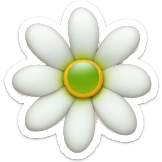 Flower sticker