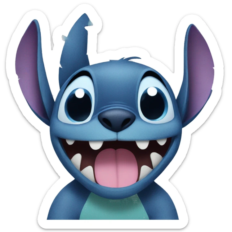 Stitch sticker