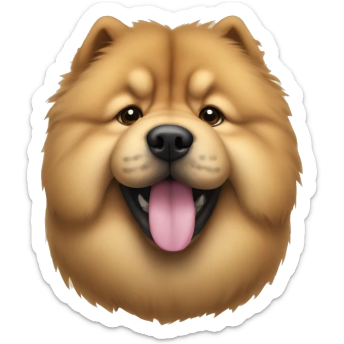 chow chow  sticker