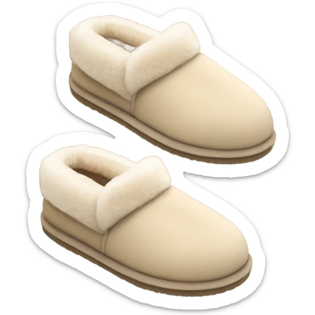 UGG slippers sticker