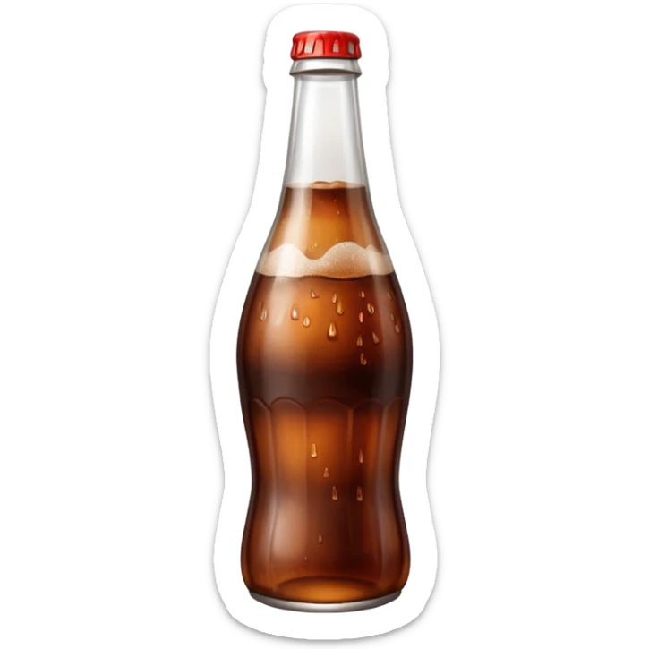 Cola cola but a drawing sticker