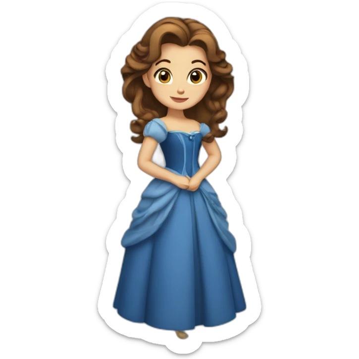 Belle sticker