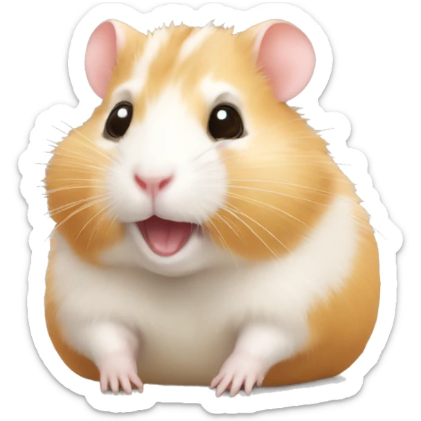 Hamster sticker
