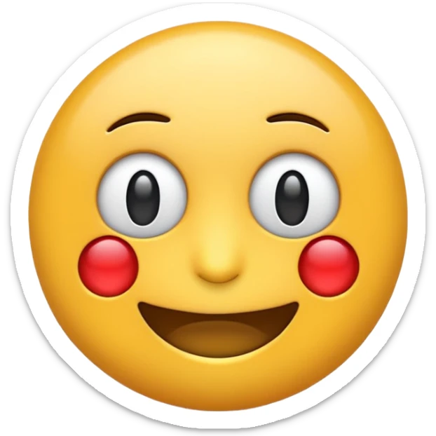 Test  Statistic emoji make it realistic sticker