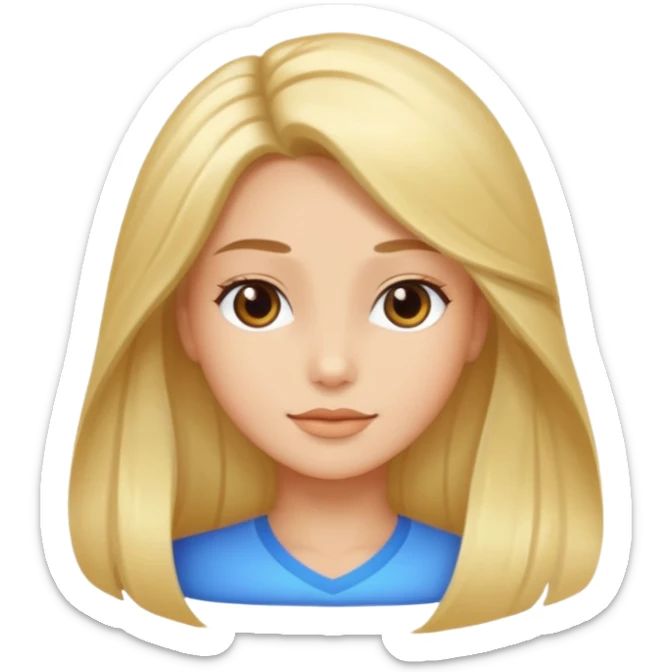 Hair and skin beauty with biotin, zinc and vitamins. sticker