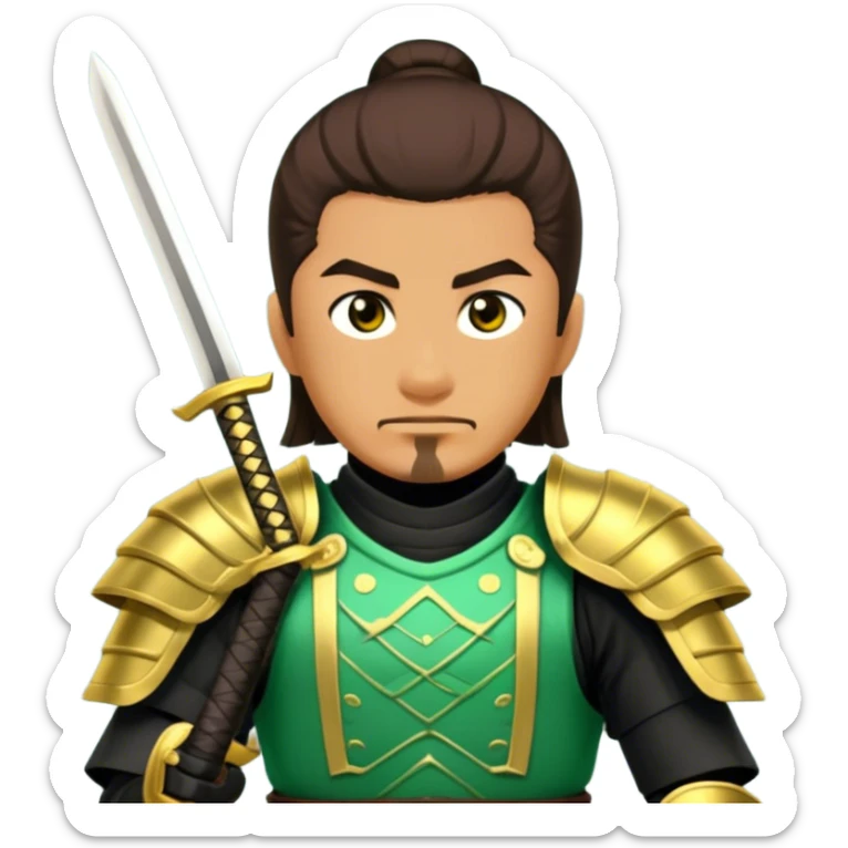 Samurai Guardian sticker