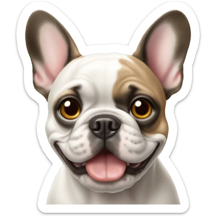 French bulldog  sticker