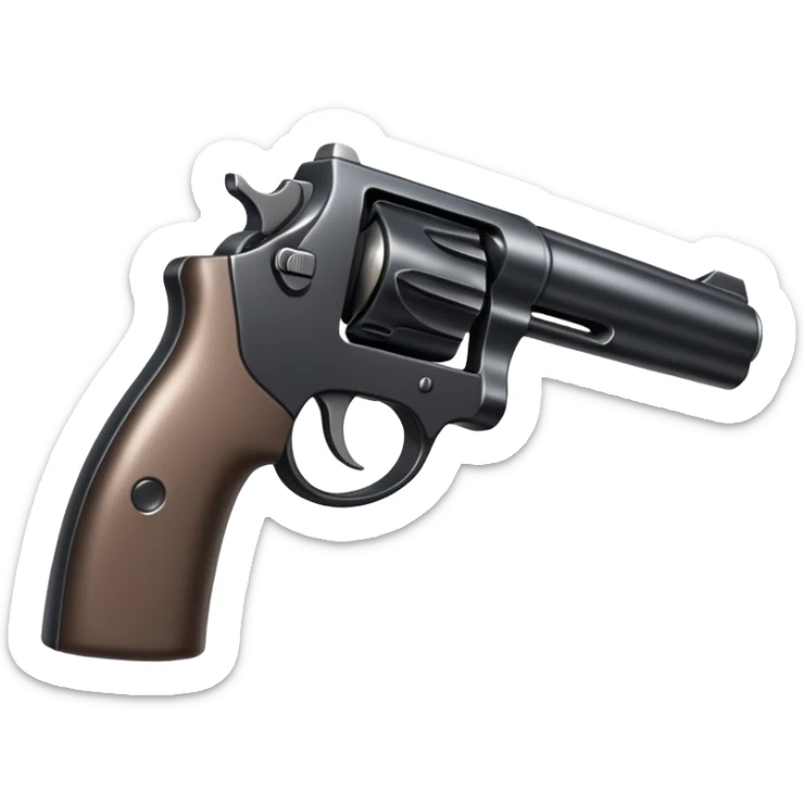 Gun to head sticker