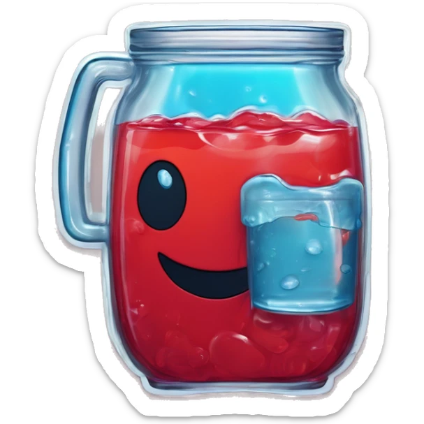 kool aid man sticker