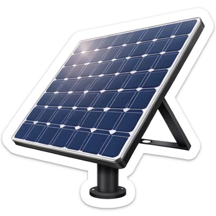 solar panel sticker