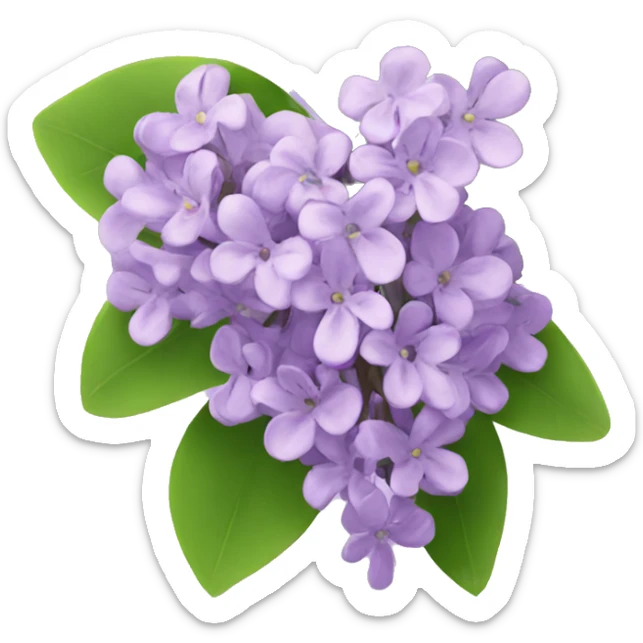 Lilac  sticker