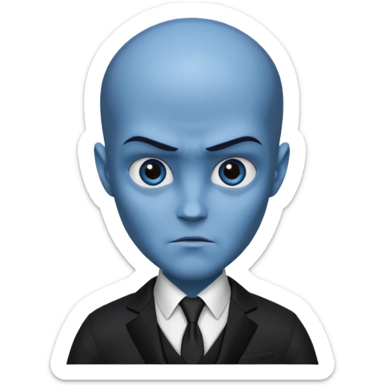 Megamind sticker