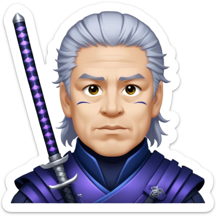 Mystic Samurai sticker