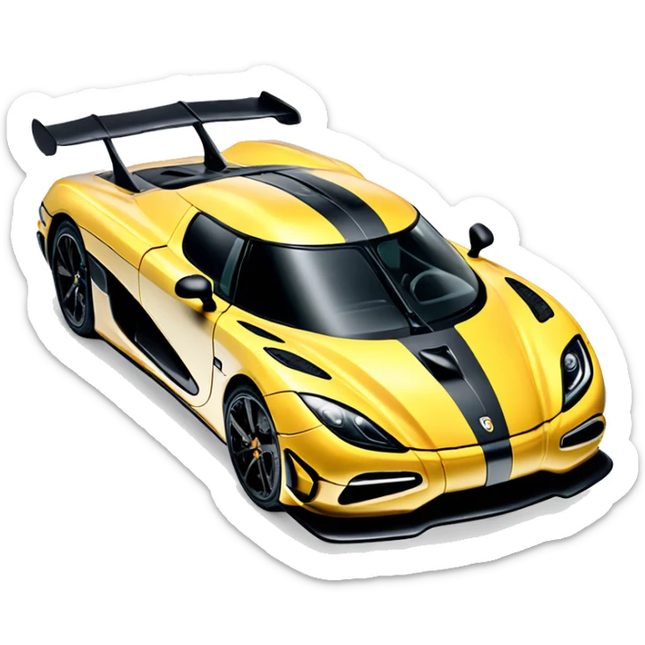 Koenigsegg sticker
