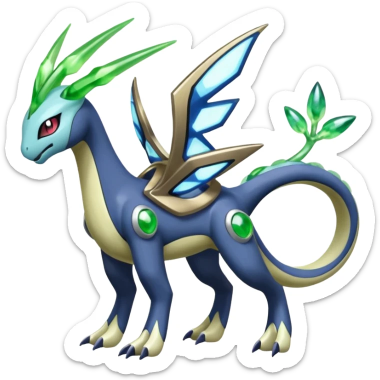Meloetta-Zygarde-Cresselia-Palkia-Dialga-Electrike-Manectric-Fakémon-fusion, full body sticker