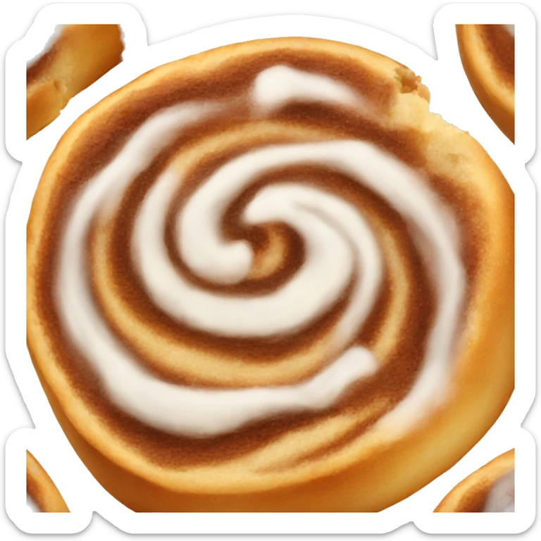 Cinnamon roll sticker