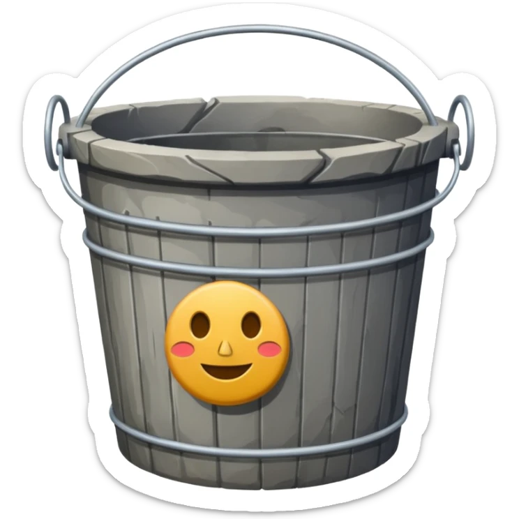i want a cute well emoji no well as in like water well sticker