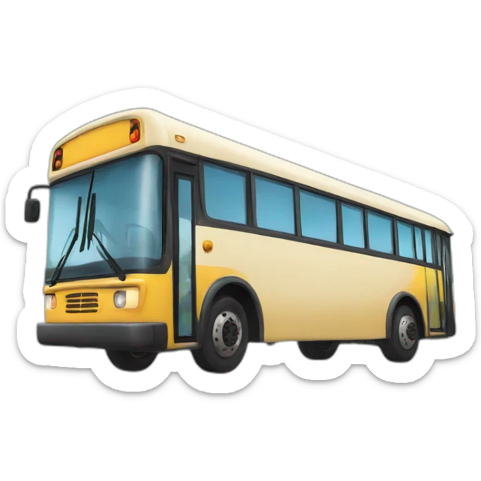 Bus sticker