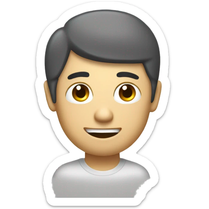 Create an emoji for the chatbot on the website of Get a Grip, an marketing office. Make it more informal sticker