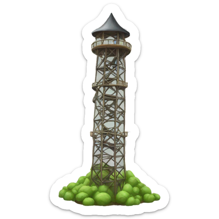 Drop tower  sticker