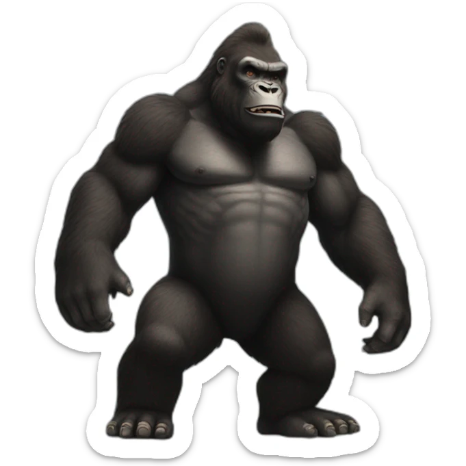 king kong sticker