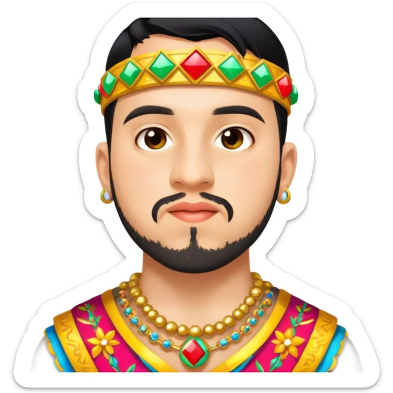 Colorful Parade Participant sticker