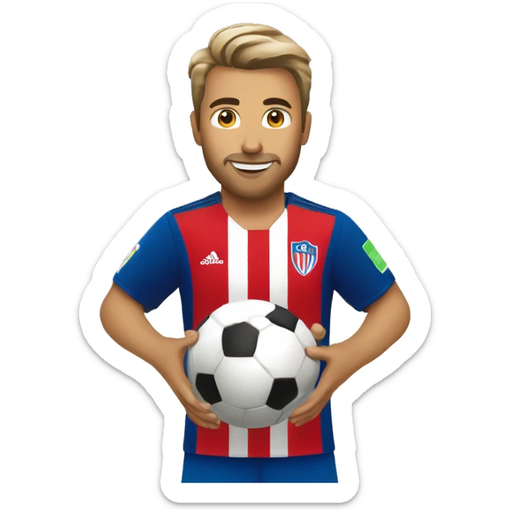 Toma mi foto de perfil y crea emojis sobre soccer sticker