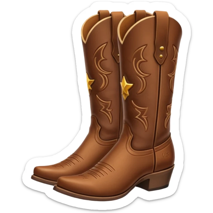 Cowboy boots  sticker