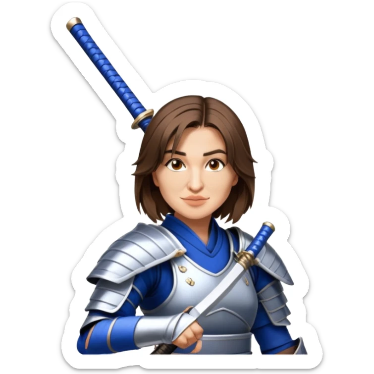 Steadfast Samurai sticker