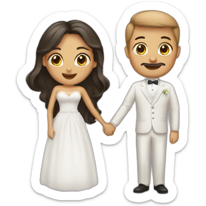 married sticker