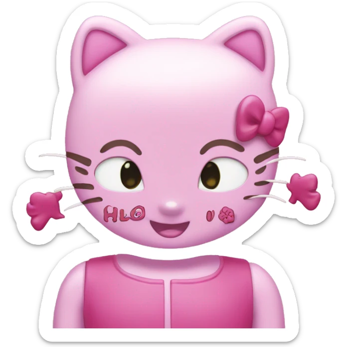 Hello-kitty hello-kitty sticker