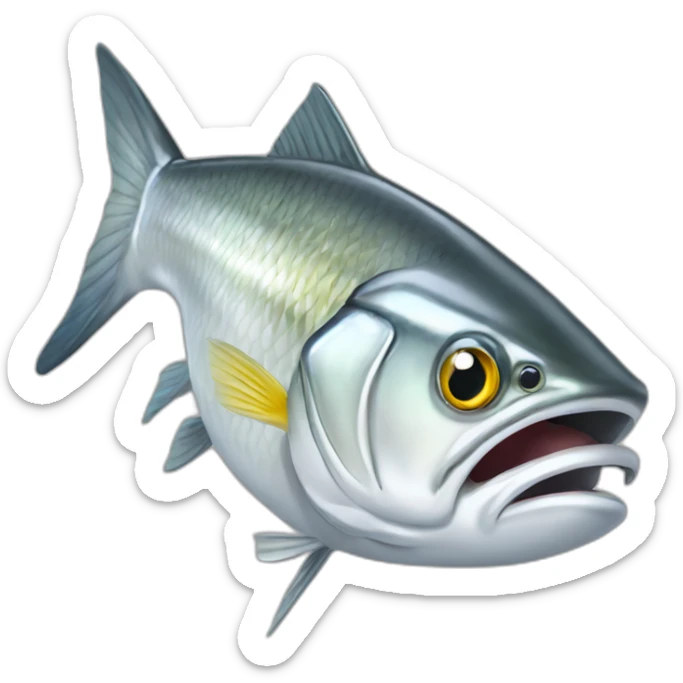 Giga shad sticker