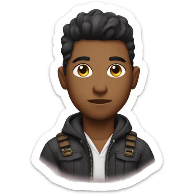 SLAY but with the SL on the top and the AY on the bottom sticker