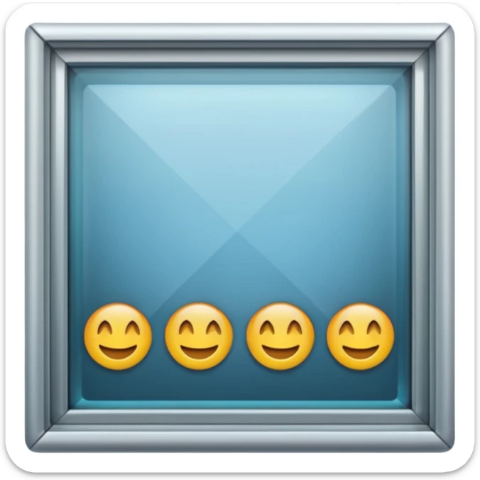 glass window sticker