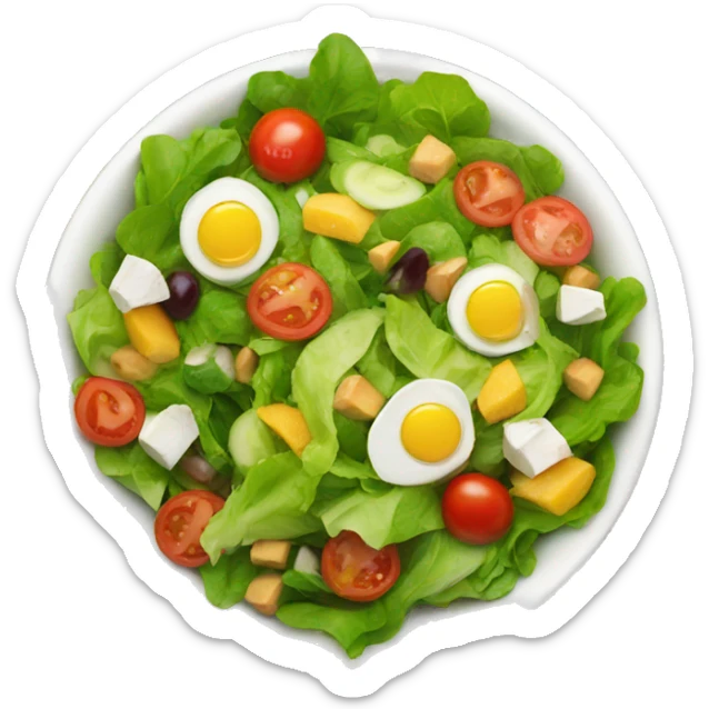 Salad sticker