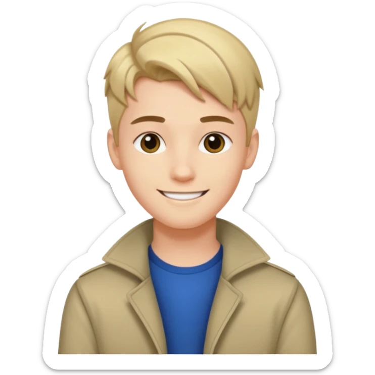 handsome and young teen pinterest boy good at fashion. popular among 'that brat girl' sticker