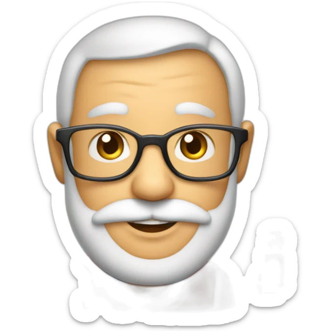 Père Noël qui offre un verre de bière à un enfant comme cadeau sticker