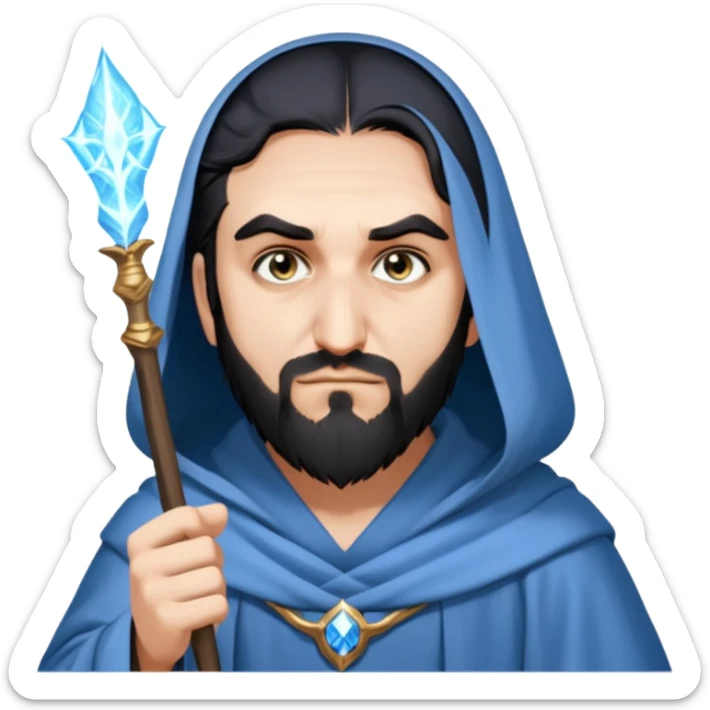 Veiled Spellcaster sticker