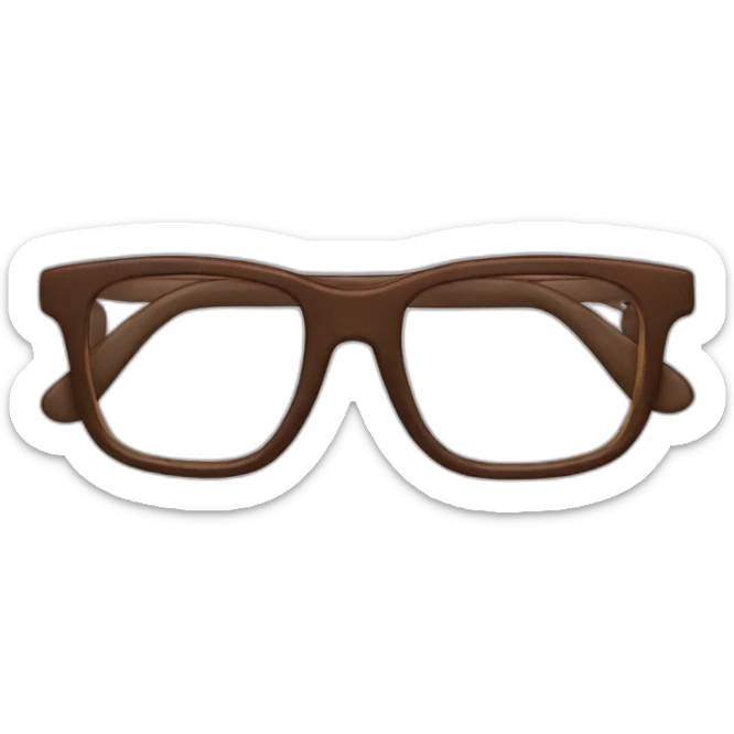 glasses sticker