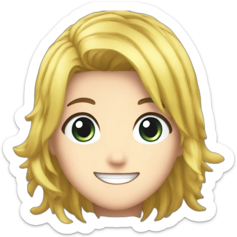 Create an emoji of Elizabeth Liones from the Anime Nanatsu no Taizai sticker